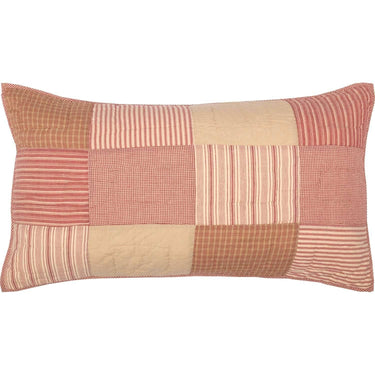 Sawyer Mill Red King Sham 21x37 VHC Brands - The Fox Decor